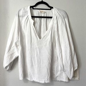 Nation LTD cotton v-neck top